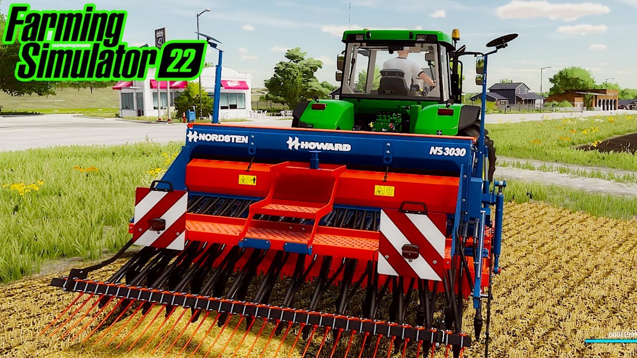 Farming simulator 22 working with automatic seeders youtube