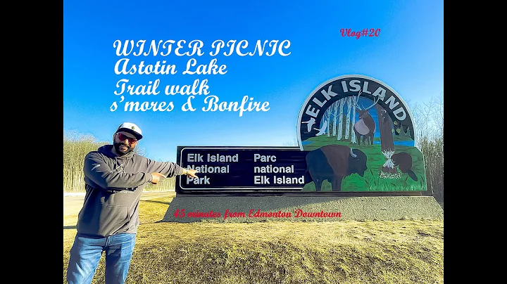 Elk Island National Park in Winter| Family Picnic| Winter Walking Trails| Hindi Vlog| Vlog#20|