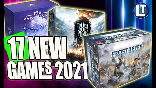 NEW Board Games 2021 / UPCOMING Tabletop Games / 17 Games In 16 Minutes screenshot 1