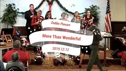 More Than Wonderful Cover originally recorded and ...