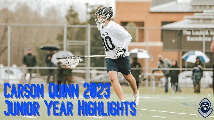 Carson Quinn | 2023 | Junior Year Lacrosse Highlig...