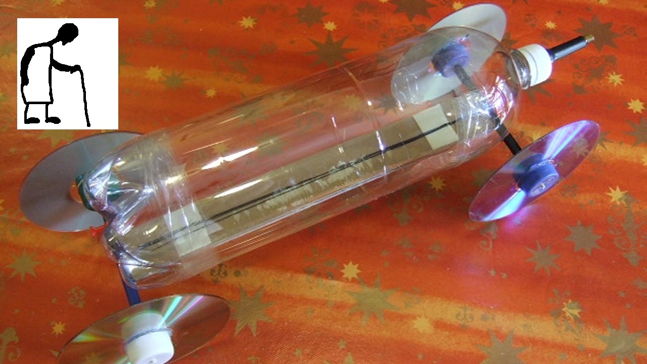 Fast Water Jet Car made from Plastic Bottle 