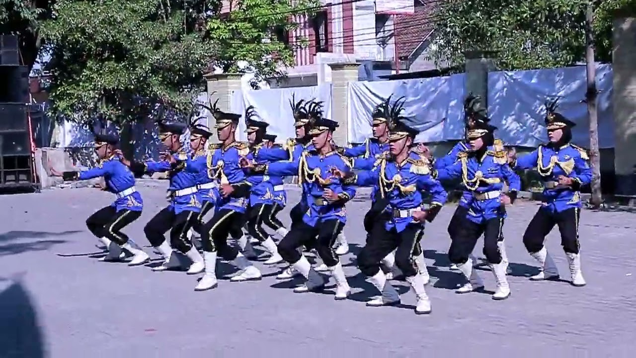 LKBB (Lomba Ketangkasan Baris Berbaris) Sang Wali di SMAN 1 Cerme, Gresik. 2024