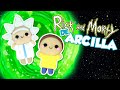 RICK and MORTY de Arcilla Polimérica ⭐ El Arte de Pau ⭐