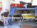 Automotive service equipment customer pictures and testimonials