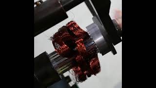 DC Motor Servo Stator Coil Insertion Machine Working Video
