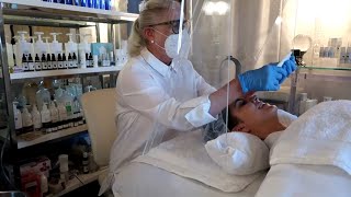 Portland Woman Creates Aerosol Barrier To Give Facials, Safely