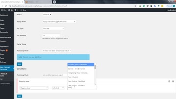 woocommerce checkout fee for shipping states - How to add an extra fee for shipping states