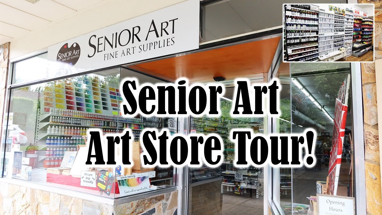 Art Store Tour: Senior Art! A Detailed Walk Through the Shop, and
