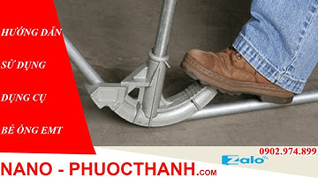 Hướng Dẫn Sử Dụng Dụng Cụ Bẻ Ống Thép Luồn Dây Điện Kiểu Chữ Z,  Góc Vuông và OMEGA
