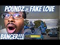 Poundz - Fake Love [Music Video] | @Grmdaily (REACTS 🇺🇸‼️‼️)