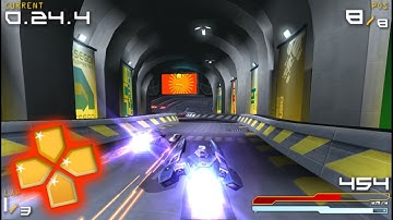 Wipeout Pure PPSSPP Gameplay Full HD / 60FPS