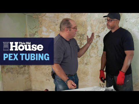 How to Repair Plumbing with PEX Tubing | This Old House