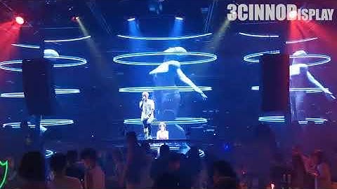 Transparent Display in Club-LIVE