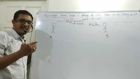 Average Due Date- Lecture 1