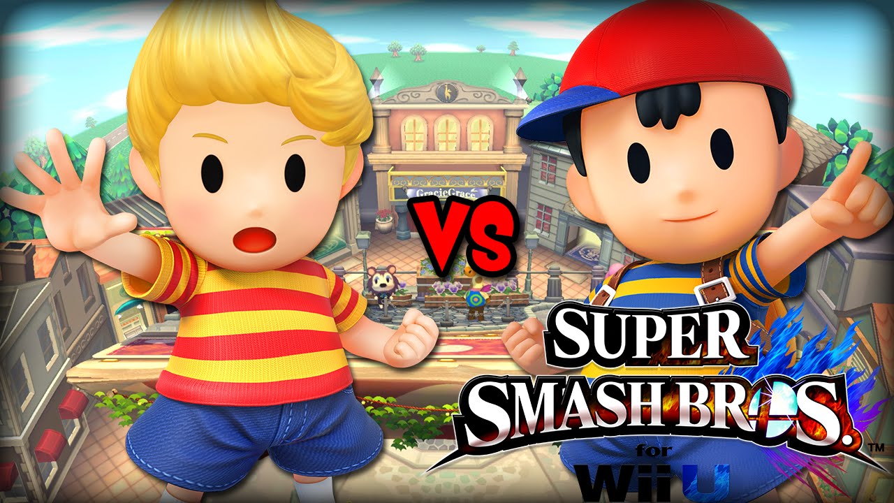 vs, epic, dlc, ness, battles, bros, smash, super, lucas, wii u, earthbound,...