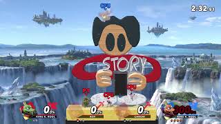 Super Smash Bros Ultimate - Custom Stage: Amiibo Ray William Johnson