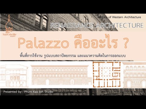 วีดีโอ: Palazzo สำหรับสถาปนิก