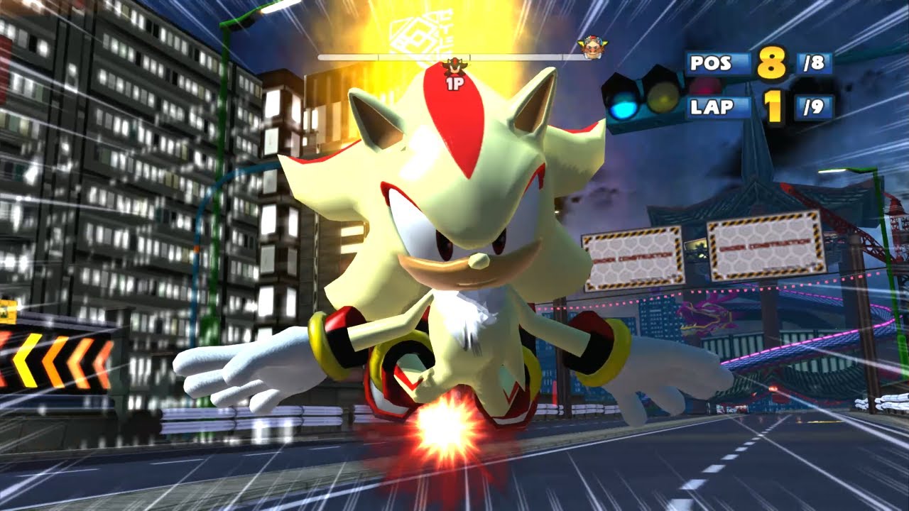 SHADOW Highway Zero 9 Laps Expert (Request) Sonic & Sega All-Stars Racing -PC