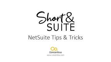 NetSuite Training: Short & 
