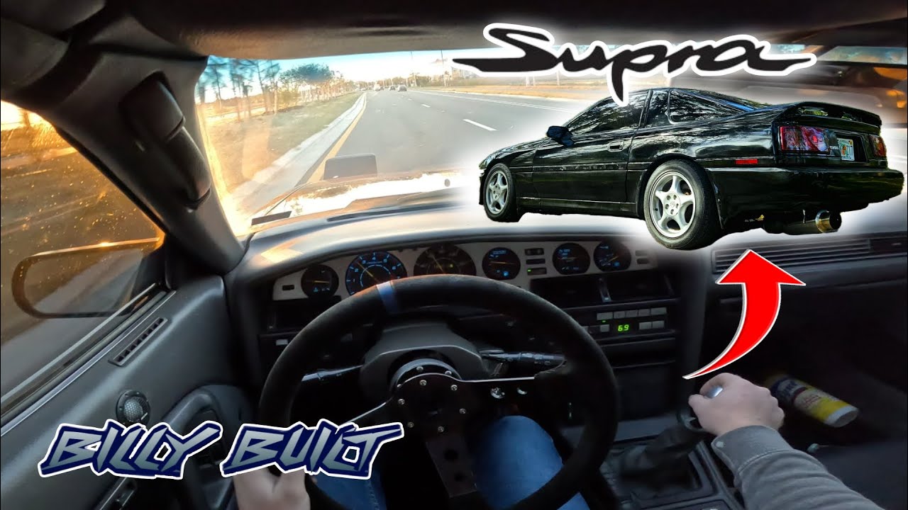 Классический MK3 Supra Turbo POV — чистый звук вождения