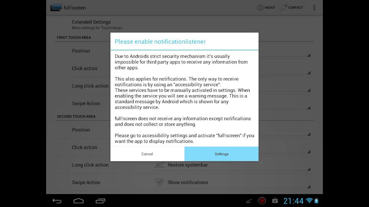 how-to-hide-your-status-bar-for-android-tablet-youtube