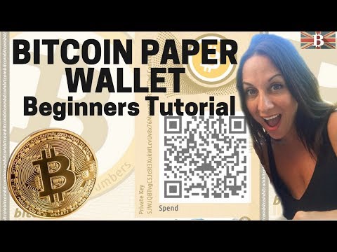 Bitcoin Paper Wallet Beginners Tutorial