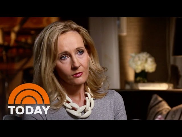 J.K. Rowling Talks About Harry Potter and More | Today Show