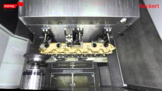 Heckert – Machining of cylinder heads for 6-cylinder diesel engines