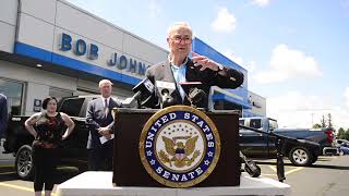 Senator Chuck Schumer Makes Microchip Shortage Announcement