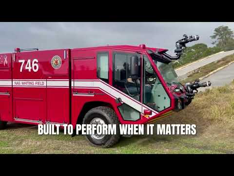 E-ONE TITAN ARFF 4x4s for the U.S. Navy