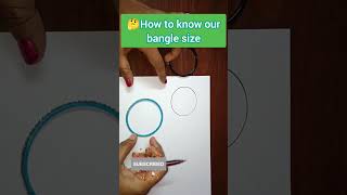 How to know our bangle size 🤔 @mashaefforts
