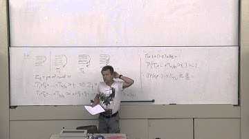 Johan Jonasson at Technion - mathematics lecture 1