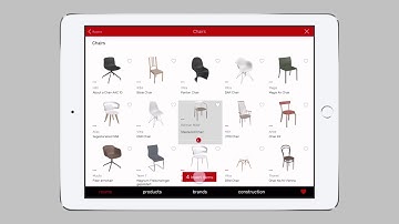 08 Add furniture to a floor plan with the Roomle App for iPad