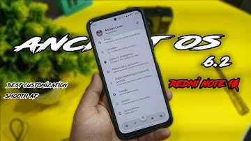 Ancient os 6.2 Steel official for Redmi Note 10