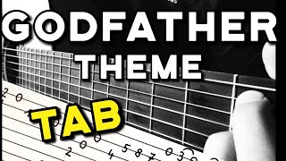 Godfather Theme Cover Free Guitar Tab Tutorial Lesson