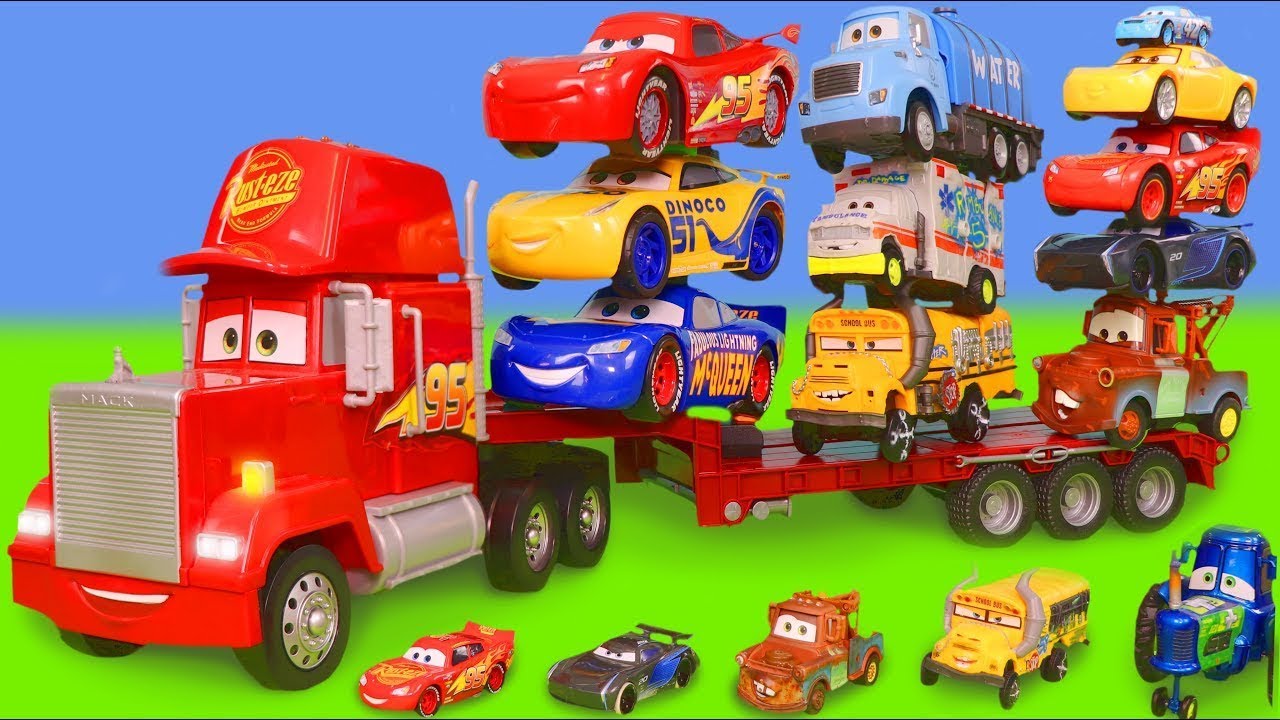 Disney Cars - Lightning McQueen zabawkowe samochody - zabawki - Cars toys for kids