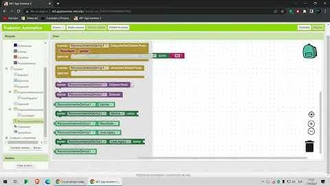 TRADUCTOR EN APP INVENTOR 2    VOZ A TEXTO Y RECONOCIMIENTO DE VOZ    TUTORIAL RÁPIDO360P
