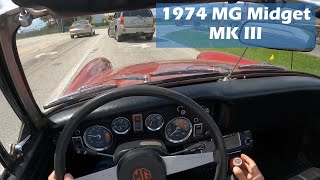 POV Drive (HD 4K) - 1974 MG Midget MK III