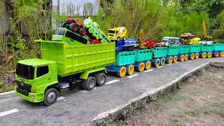 Download lagu Wow‼️Truk Tronton Oleng Rc Penuh Mobil Mobilan, Loader, Mobil Balap, Mobil Polisi