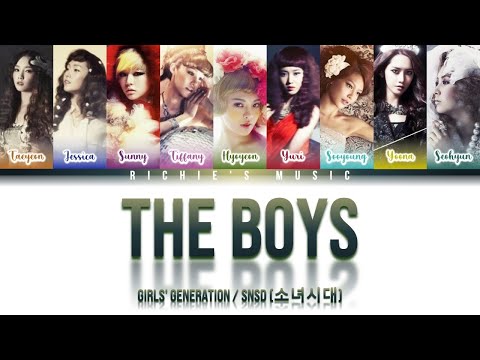 Girls' Generation Snsd - The Boys