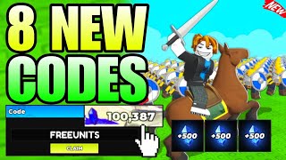 *NEW CODES* ALL WORKING CODES FOR COMMAND AN ARMY IN 2026 - ROBLOX COMMAND AN ARMY CODE FOR GEMS