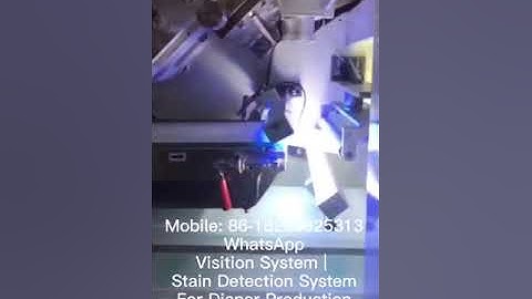 Stain Detection System | Visual Inspection Machine