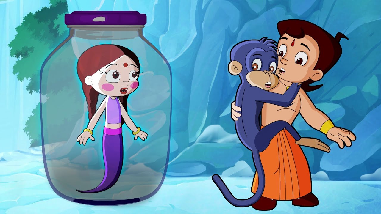 Chhota Bheem   Bottle Mein Kaid Chutki  Cartoons for Kids  Funny Kids Videos