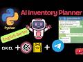 S1: Part 9 - Final AI Inventory Planner Project | Telegram + Python + AI Connected