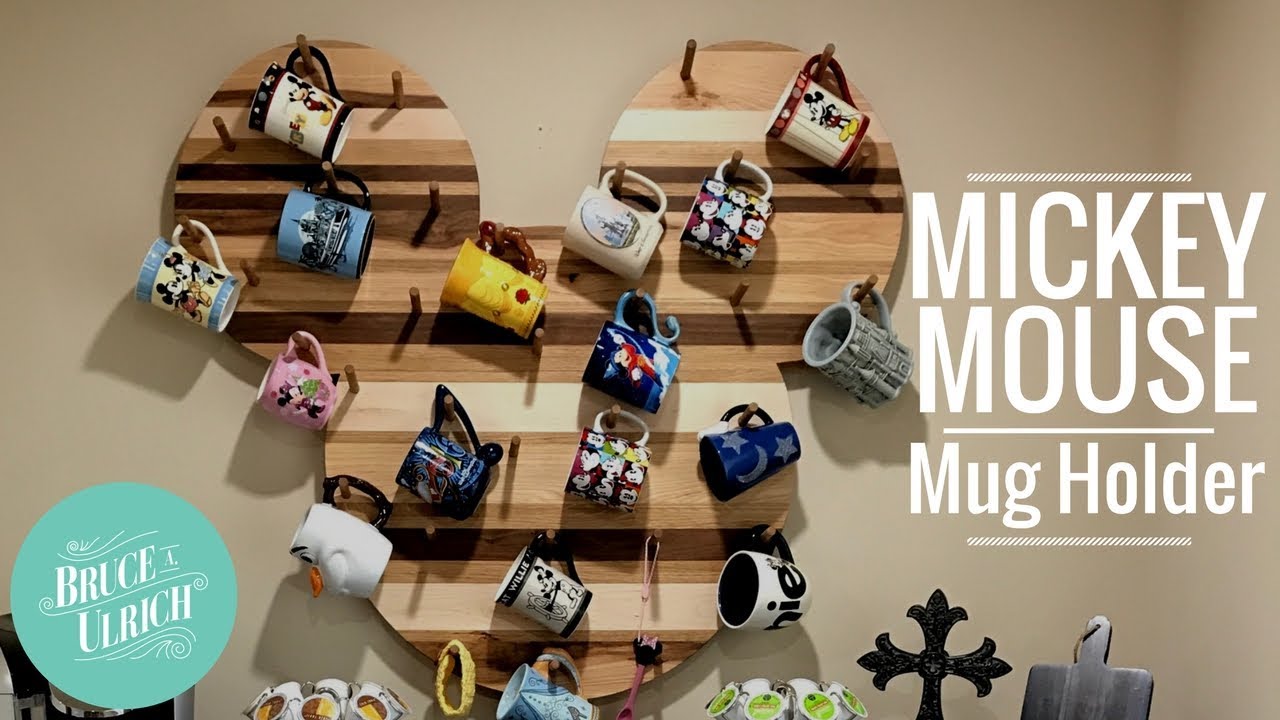 How to Make A Mickey Mouse Mug Holder YouTube