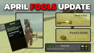 *NEW* APRIL FOOLS UPDATE IN DEAD RAILS (New Class, Challenge, and Gamemodes) | Dead Rails