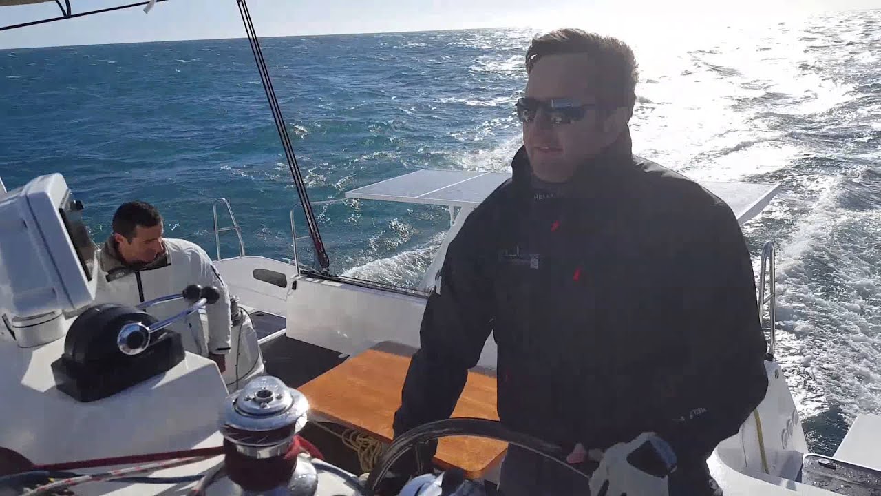 Outremer 45' sailing