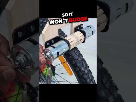 This homemade E-bike
