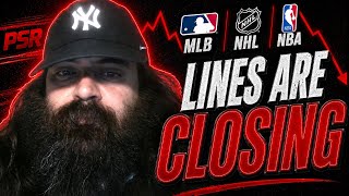🚨 LINES ARE CLOSING: Best Bets + Final Moves (MLB/NBA/NHL) | The Closing Line